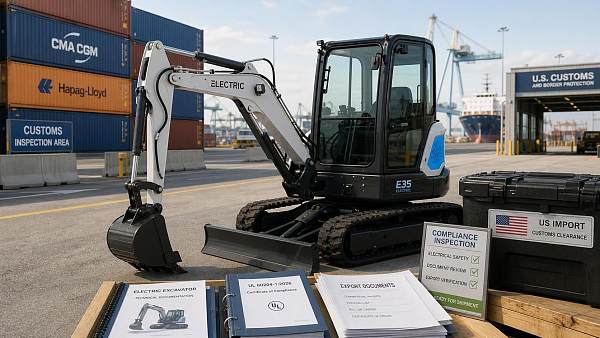CBP Sets UL 60204-1:2026 Filing for Electric Excavators