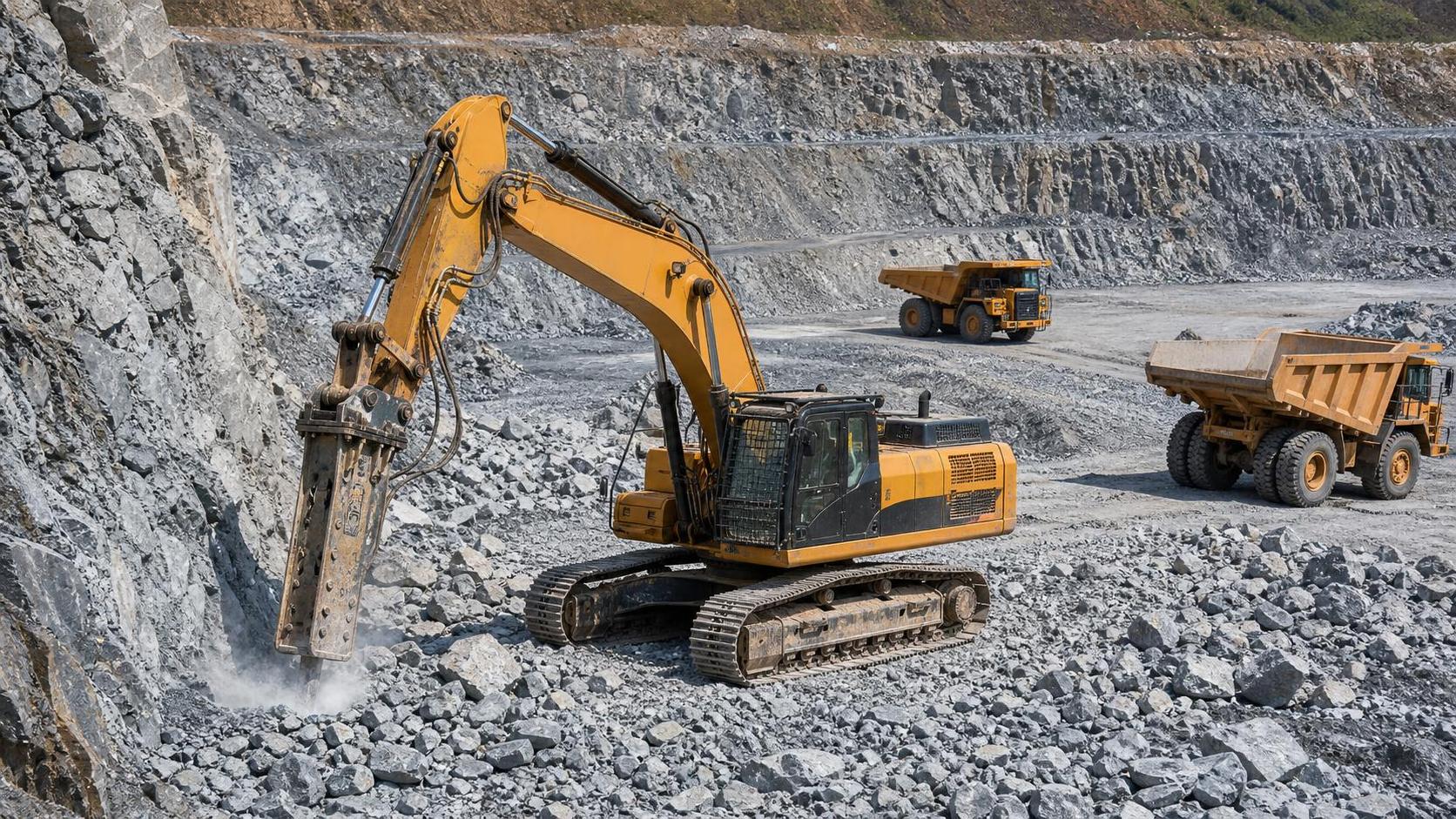 Best Excavator Applications for Rock Excavation Efficiency