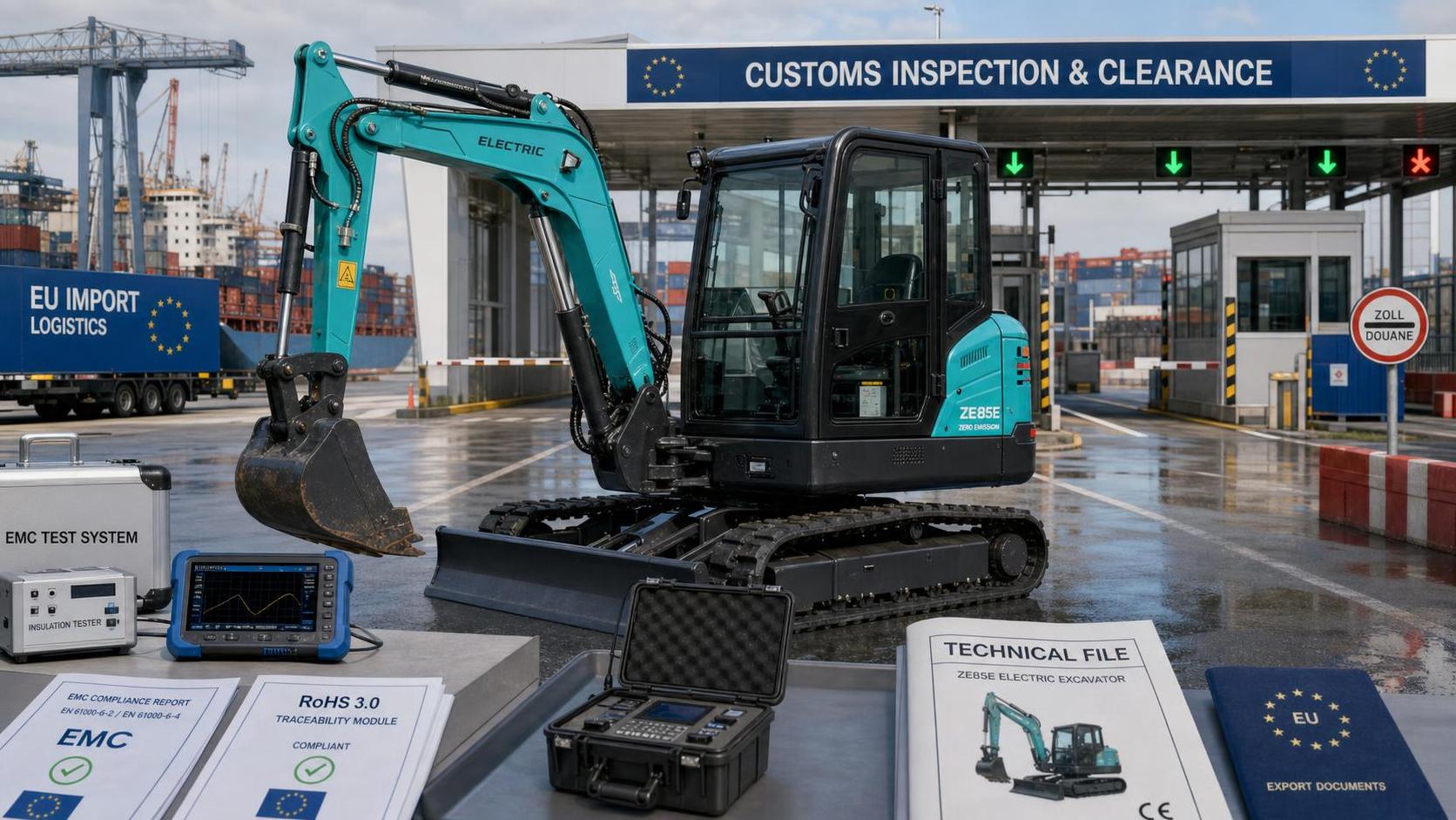 EU Rule Takes Effect for Electric Excavator Firmware