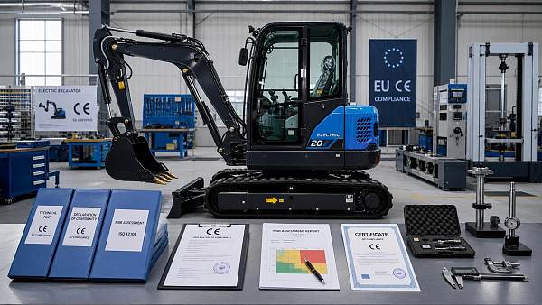 EU CE Rule Takes Effect for Electric Excavators