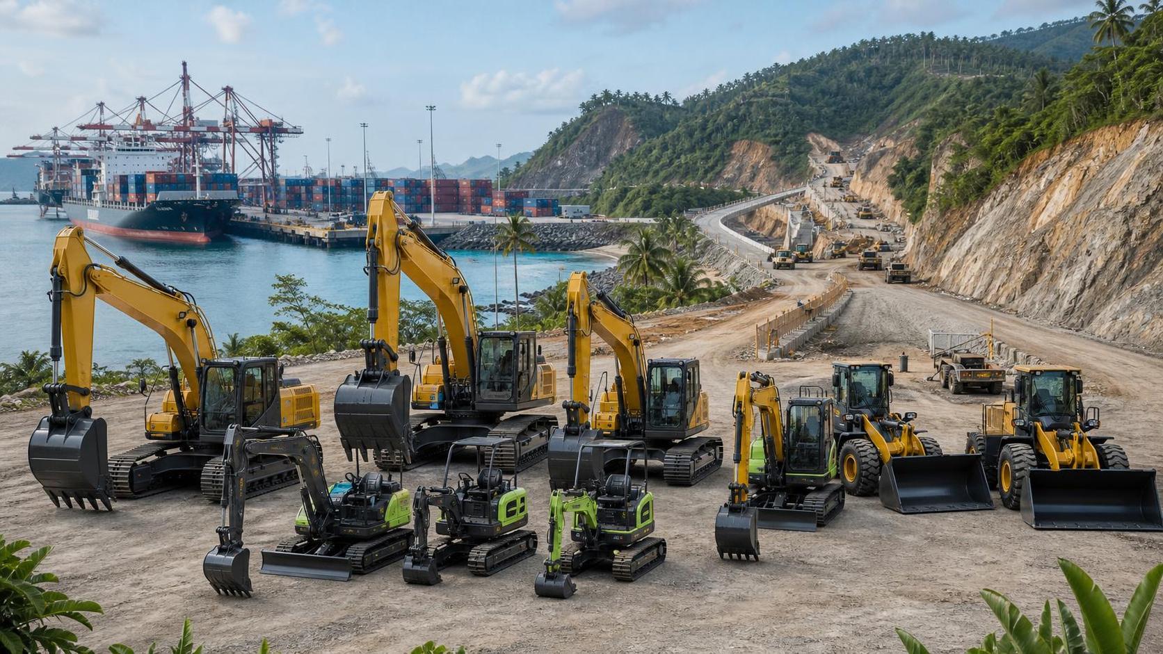 Indonesia Becomes China’s Top Excavator Export Market
