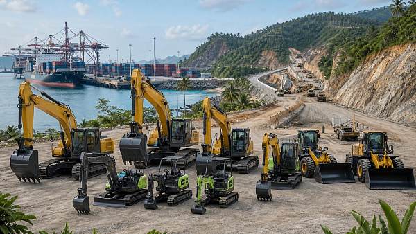 Indonesia Becomes China’s Top Excavator Export Market