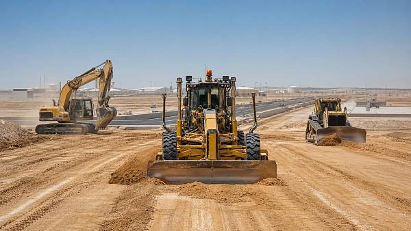 What should an earthmoving machinery reference for the Middle East cover?
