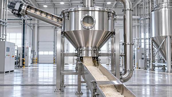 When does stainless steel bulk material transfer equipment prevent contamination?