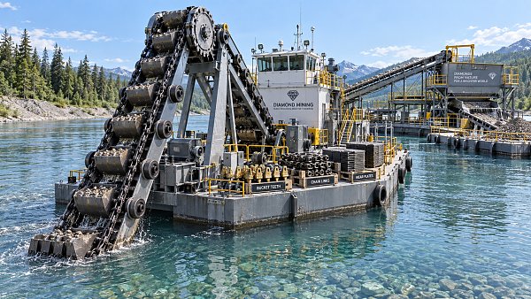 Bucket Chain Diamond Dredger Procurement: Assessing Wear Parts and Uptime Risks