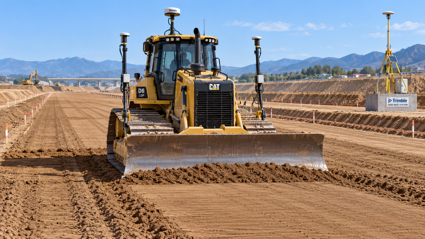What drives earthmoving machine control cost on grading projects?