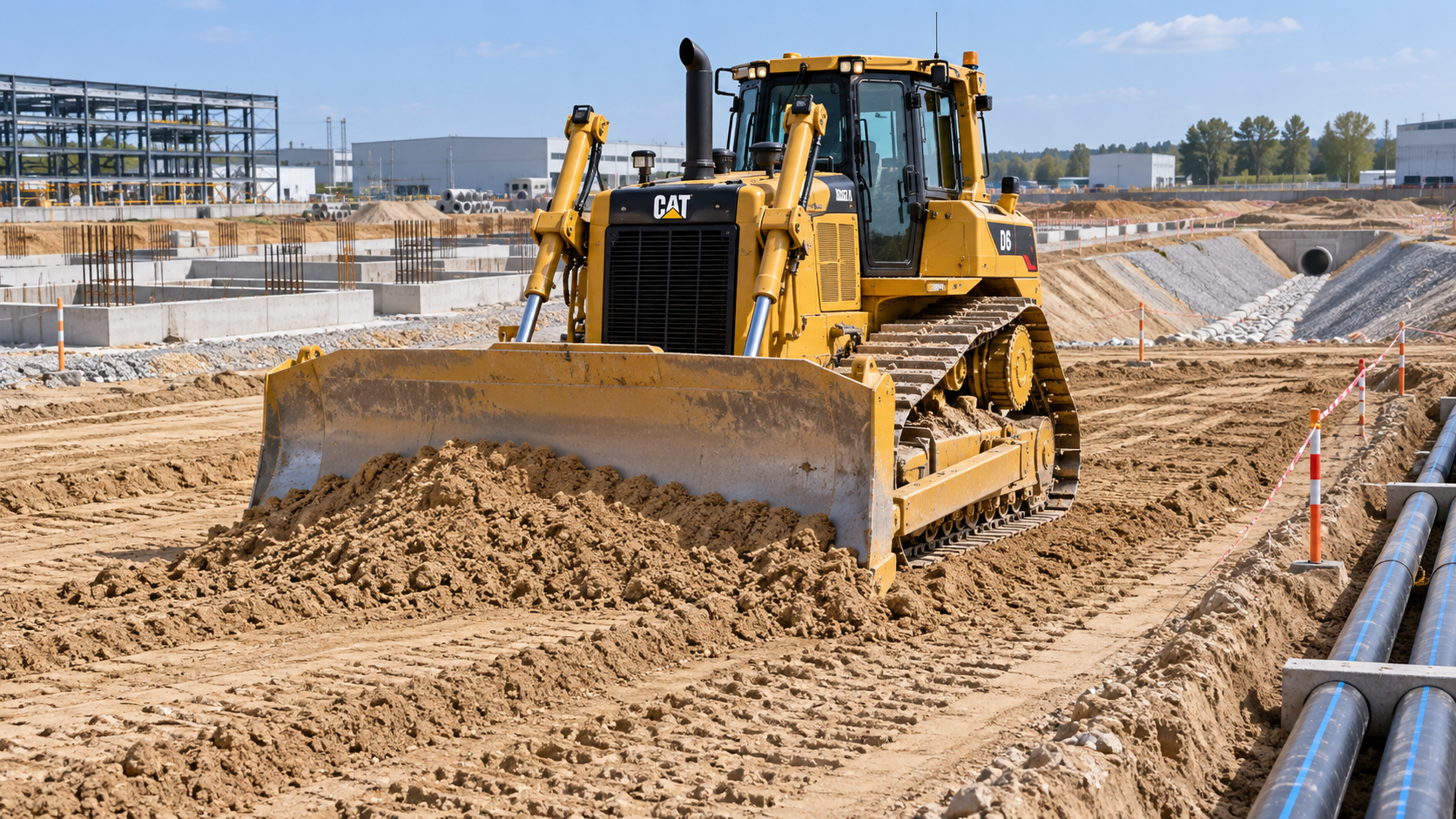 What a hydro dozer is and where it performs best on site