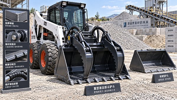What drives skid steer attachments price differences between models?