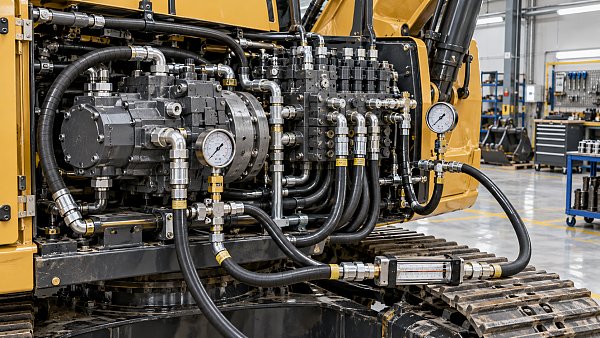 Heavy equipment guide to hydraulic systems and pressure loss