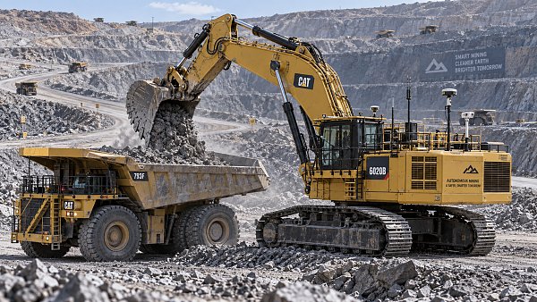 Caterpillar Launches New Cat 6060 and Upgraded Autonomous Mining System