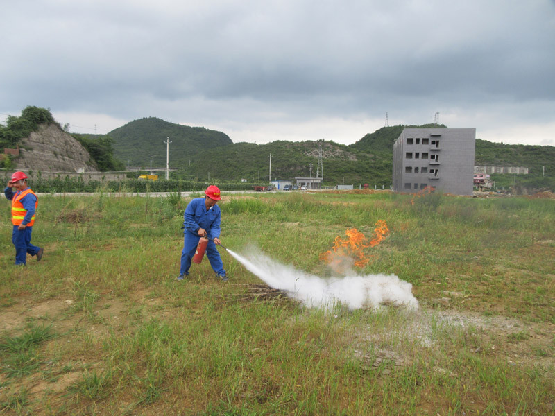 To ensure safe production, the company conducts regular safety and fire-fighting drills.