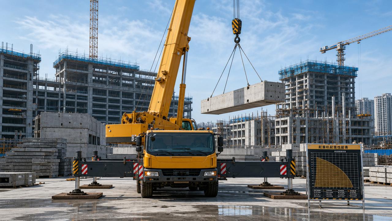 How to choose construction lifting equipment safely