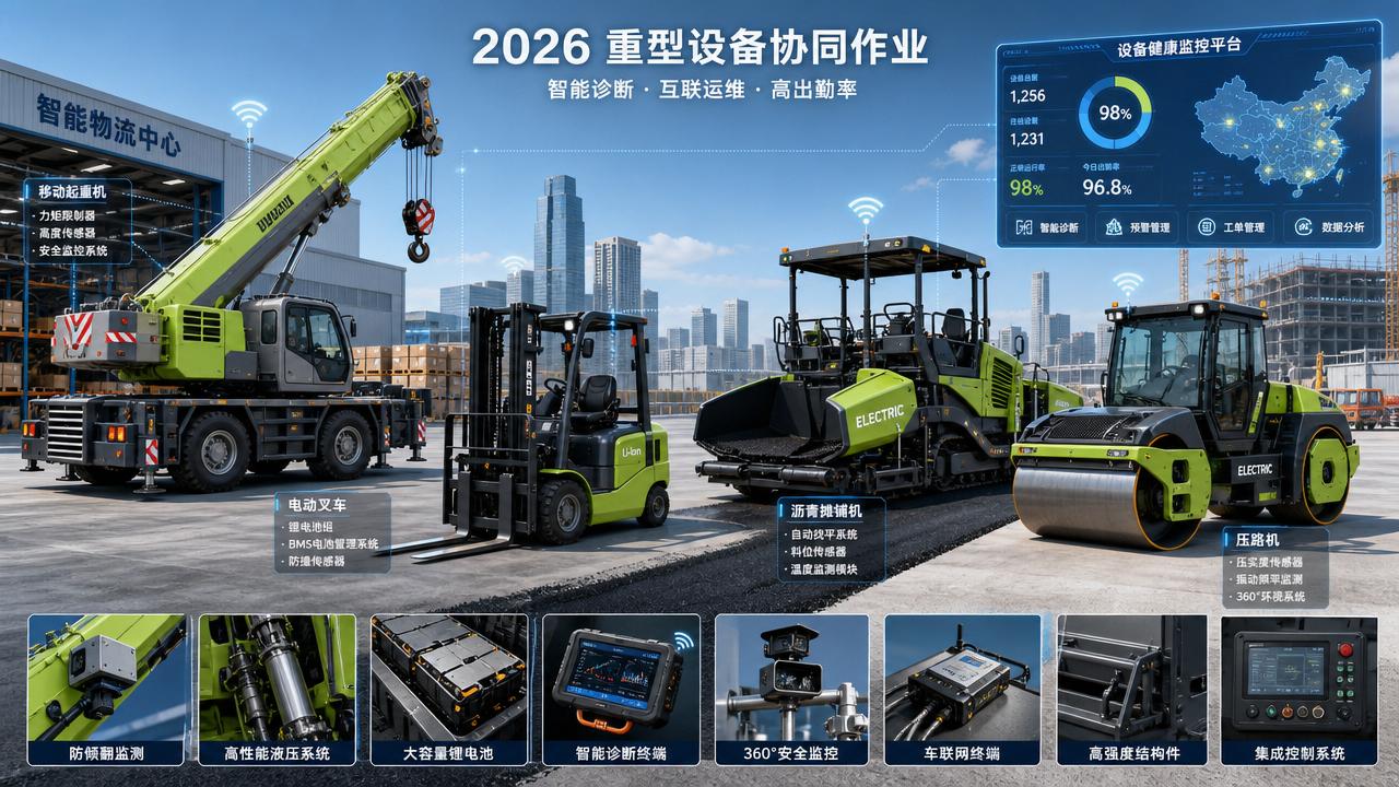 Heavy lifting technology trends that affect uptime in 2026