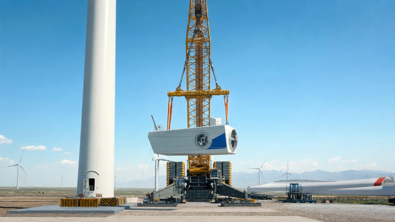 How wind power lifting equipment reduces install risk