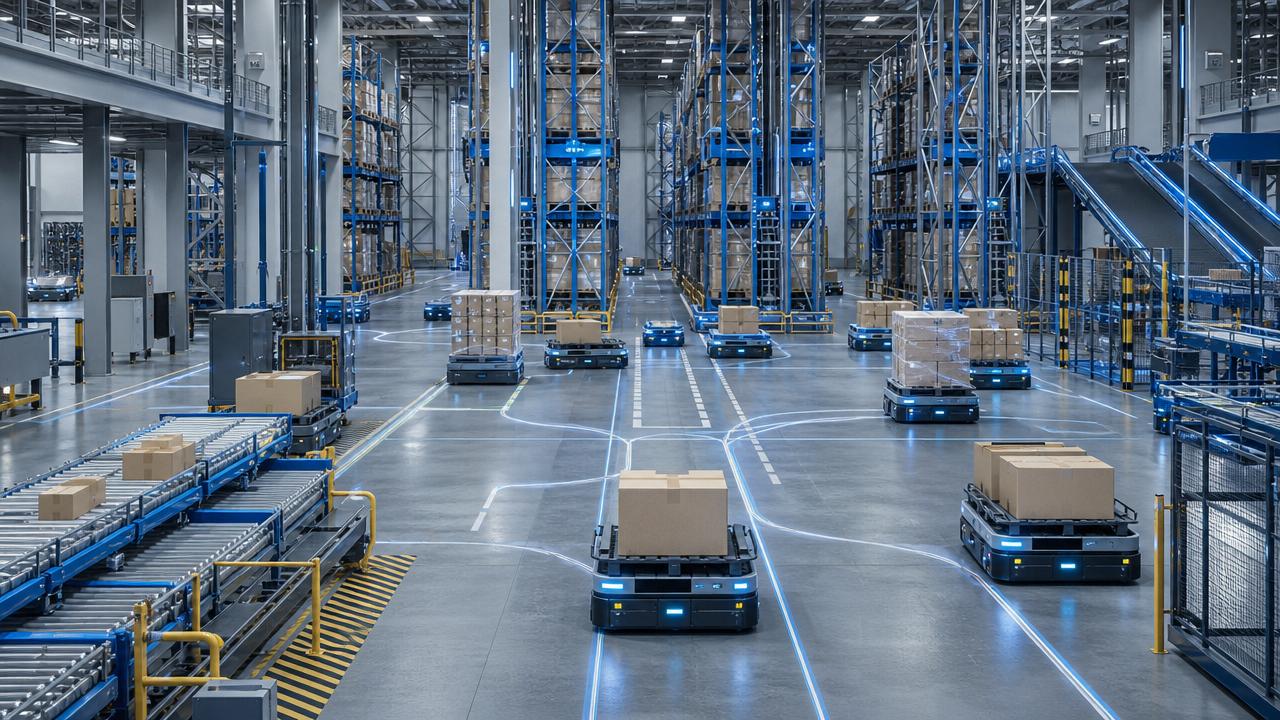 How swarm intelligence logistics could reshape warehouse flow