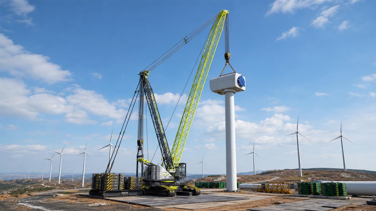 What matters most when choosing wind power lifting equipment?