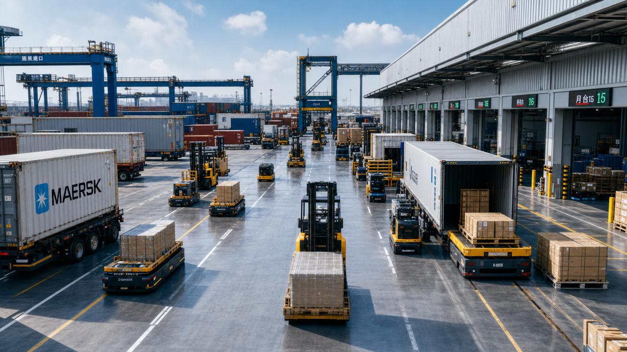 How swarm intelligence logistics cuts delays in busy yards
