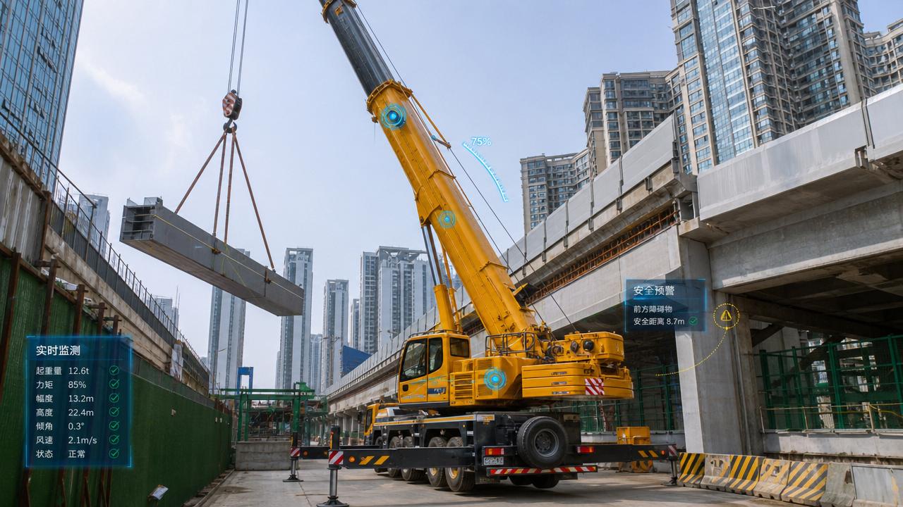 Crane technology is changing how tight sites stay safe
