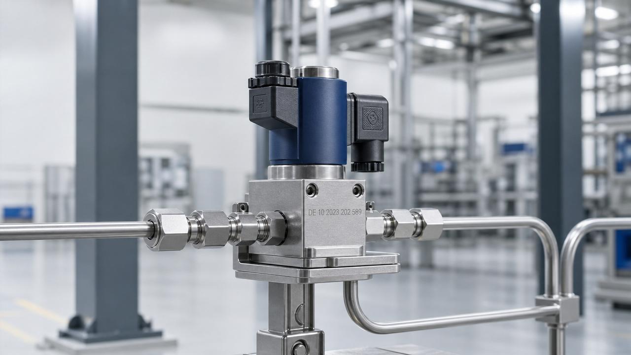 German DPMA Grants Patent for Miniature High-Pressure Solenoid Valve, Boosting Export Prospects for Premium Pneumatic Pavers
