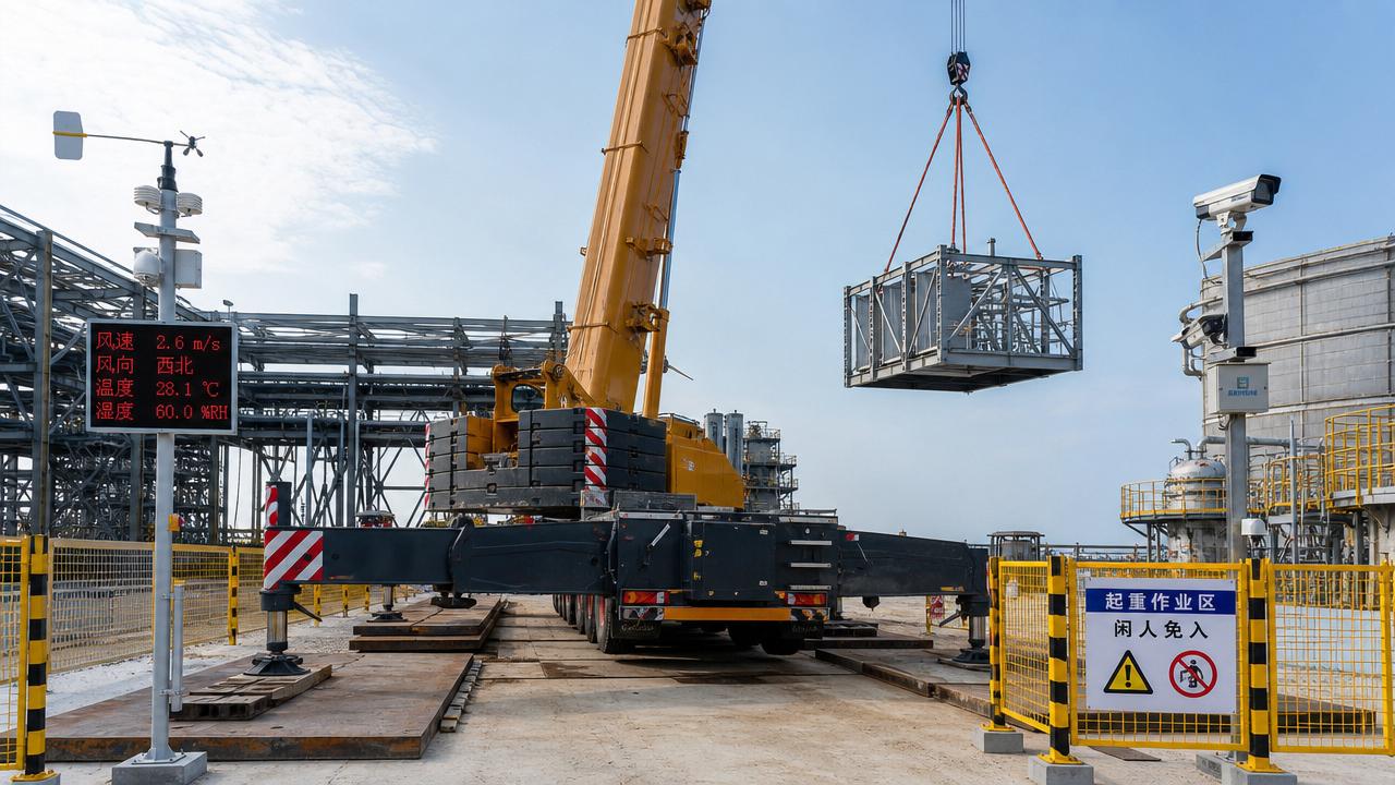 Lifting Technology Selection: Load Charts, Site Limits, and Safety Systems