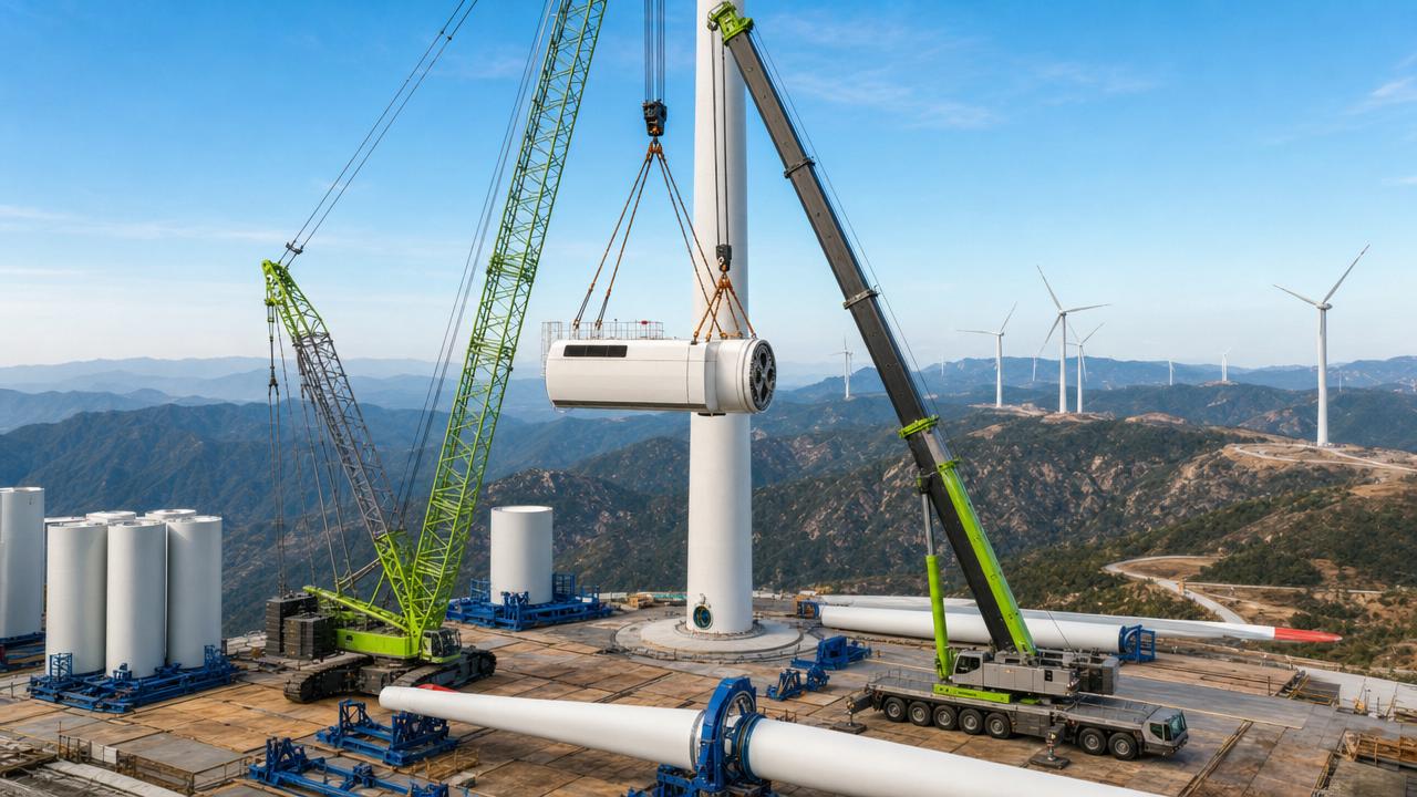 How to Choose Wind Power Lifting Equipment for Turbine Installation and Maintenance