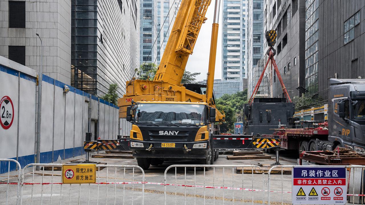 Lifting Solutions for Tight Urban Sites: Crane Setups, Access Limits, and Safety Planning