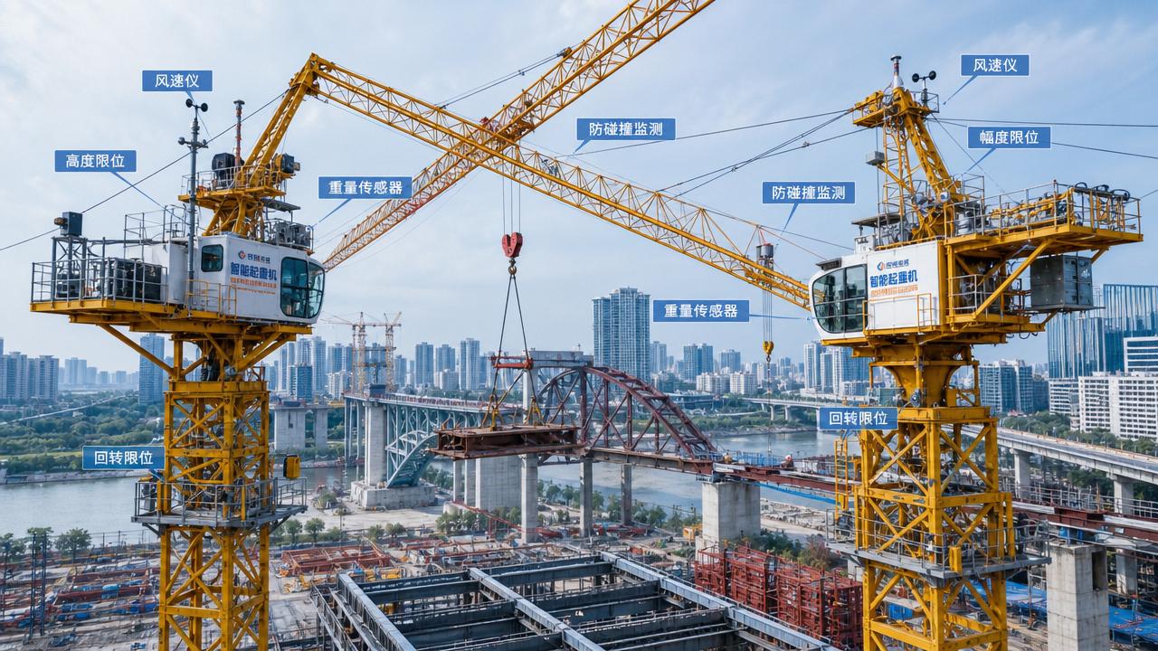 Smart Construction Cranes: Anti-Collision Systems, Sensors, and Compliance Basics
