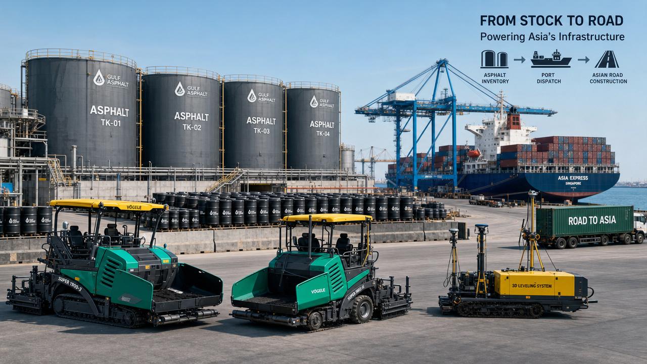 Middle East Asphalt Stockpiles May Pressure Asian Markets
