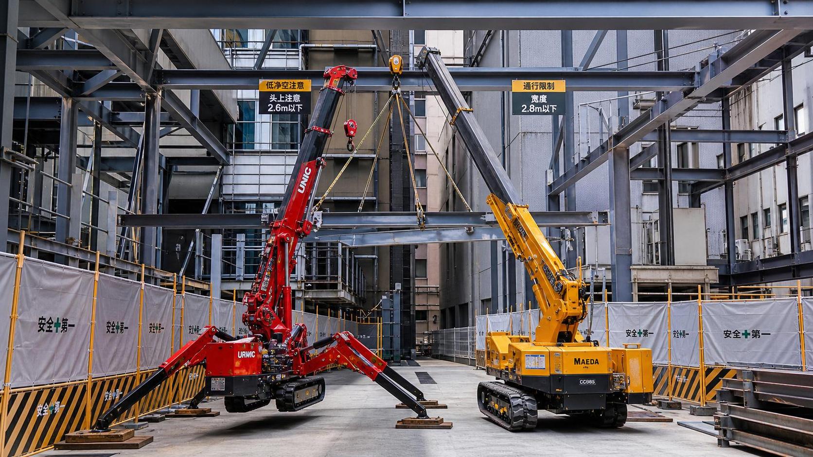 Lifting Solutions for Tight Construction Sites: Options for Height, Access, and Safety