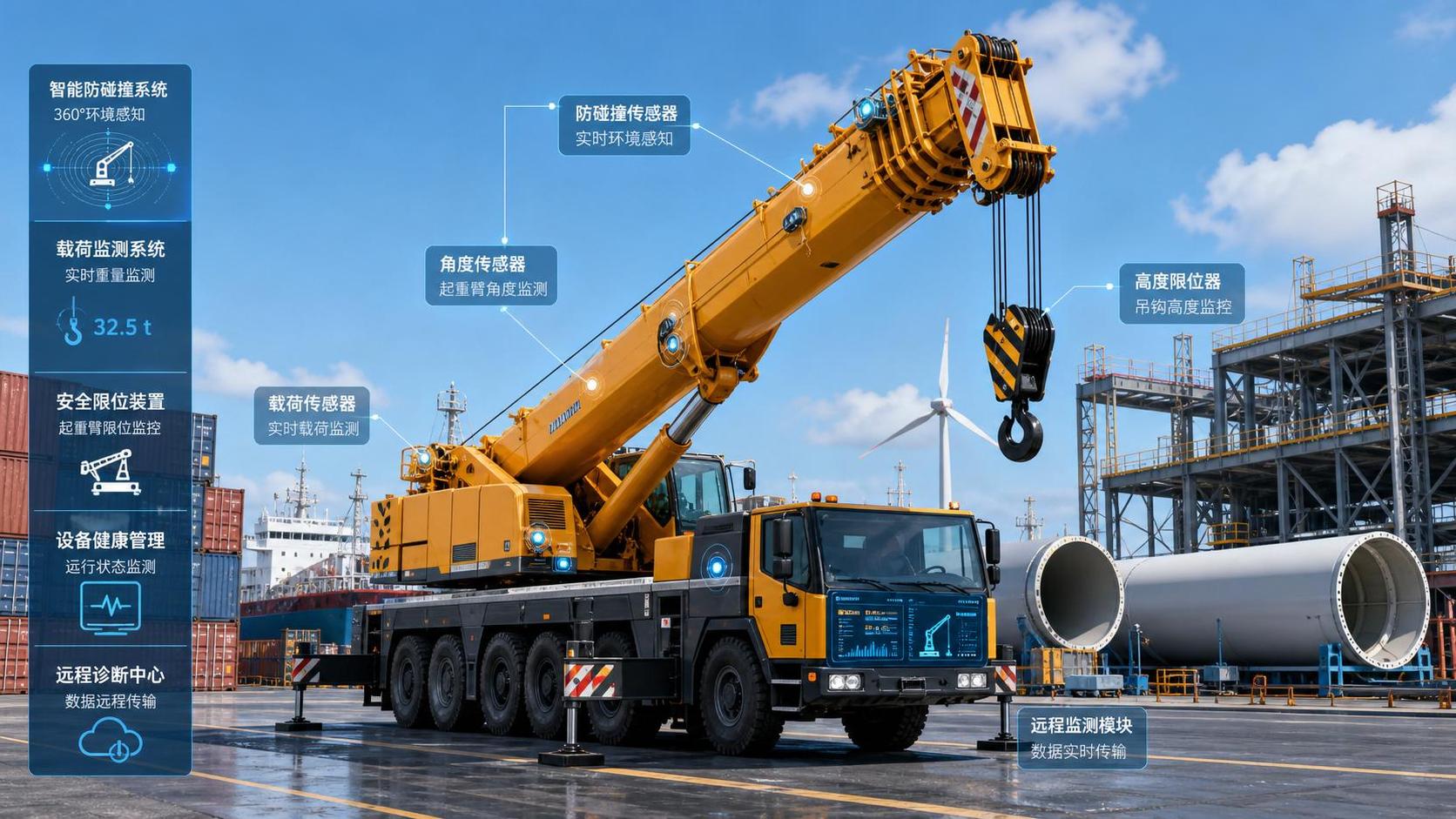 Crane Technology Explained: Anti-collision, Load Monitoring, and Remote Diagnostics