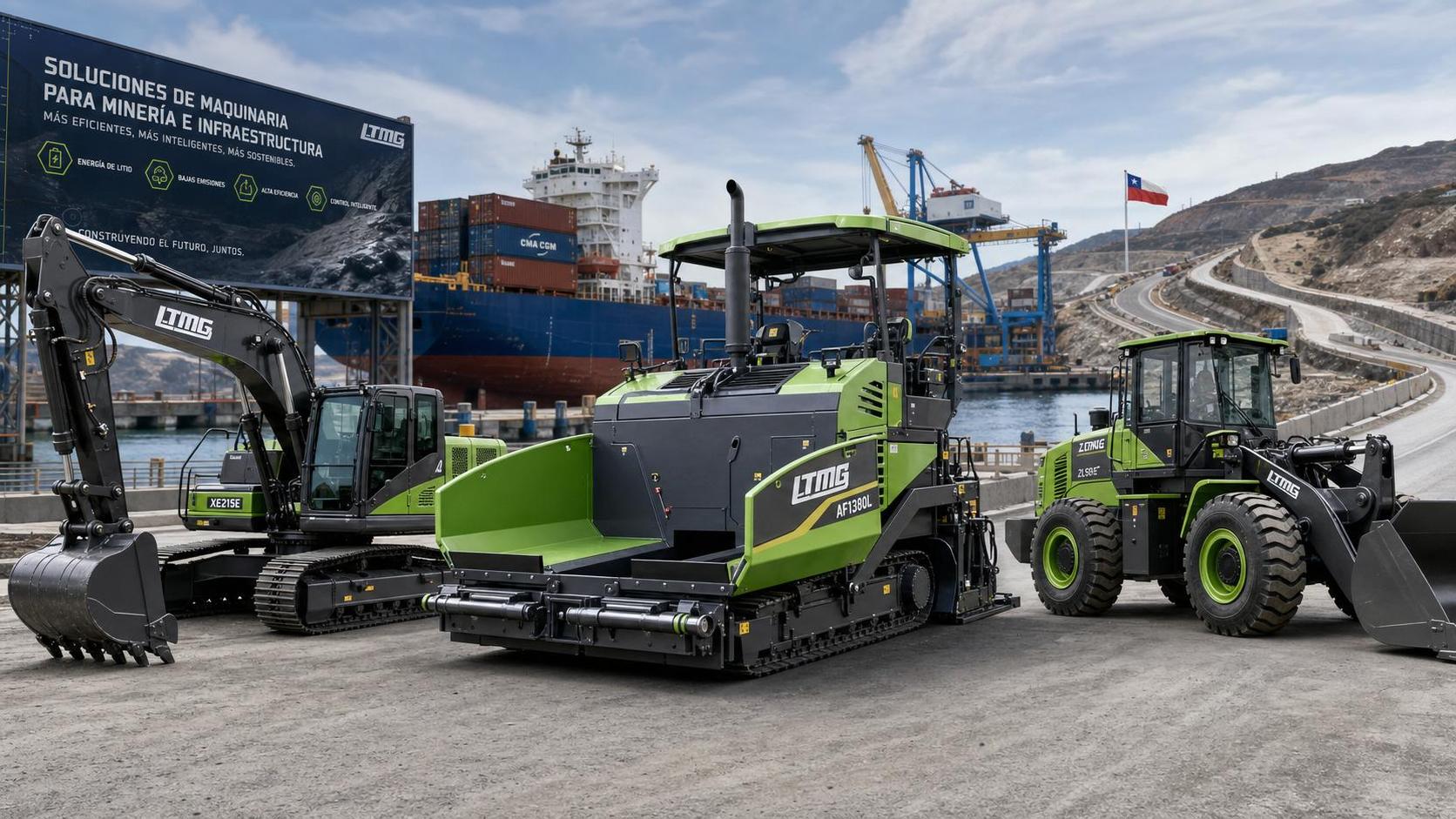 China Machinery Exports Rise 24.7% as Electric Pavers Gain in Latin America