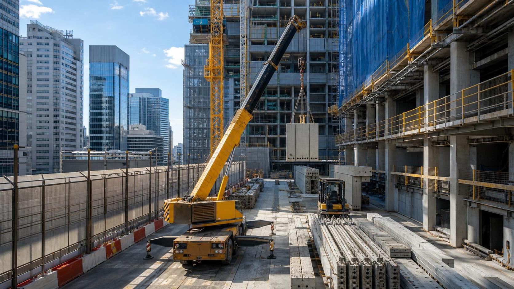 How to Choose Heavy Lifting Equipment for Tight Construction Sites and High-Rise Projects