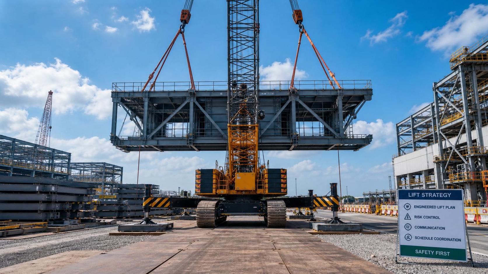 Heavy Lifting Strategists: How They Reduce Lift Risk, Delays, and Cost Overruns