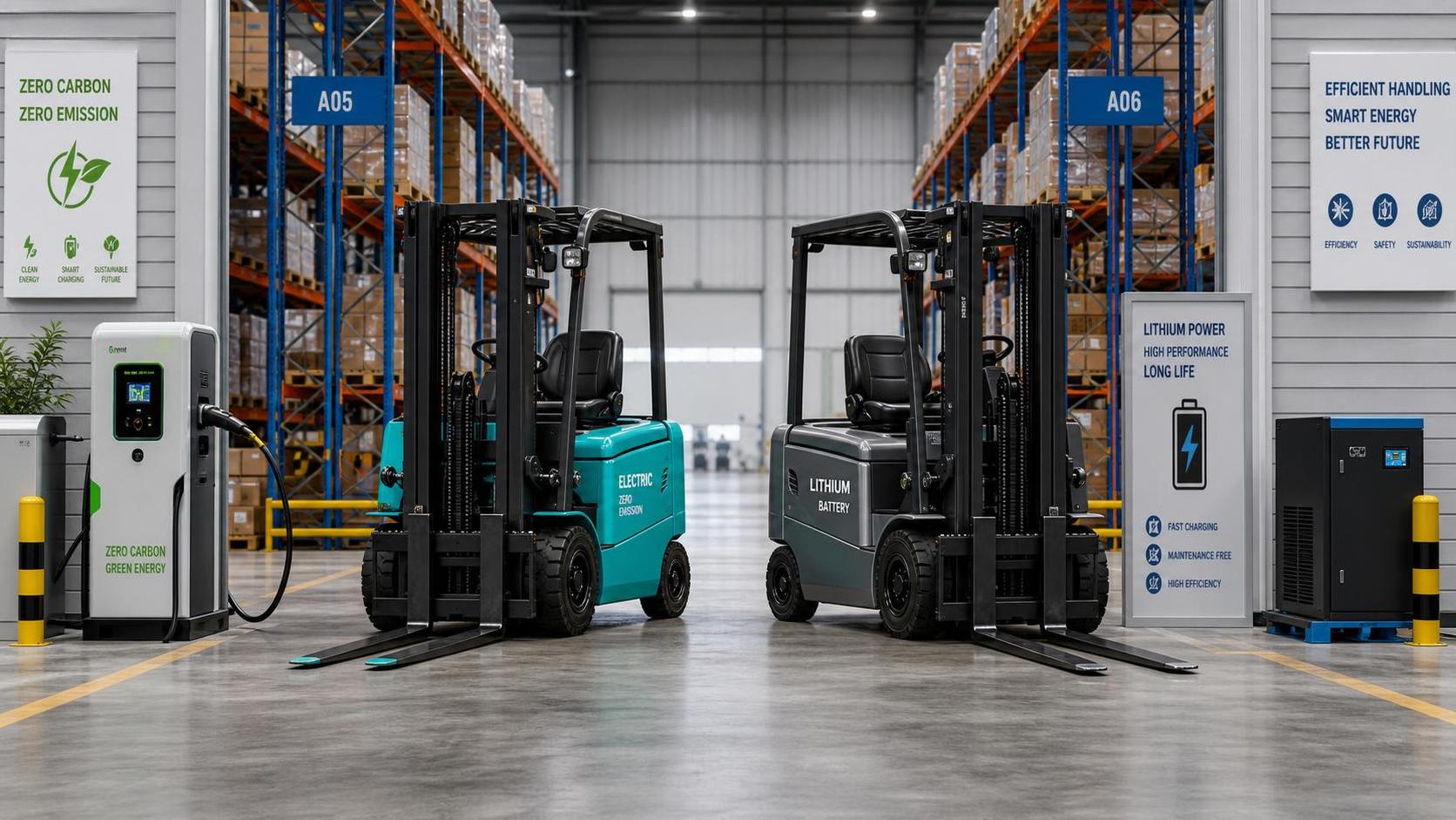 Zero-Carbon Forklifts vs Lithium-Ion Models: What Buyers Should Check Before Ordering