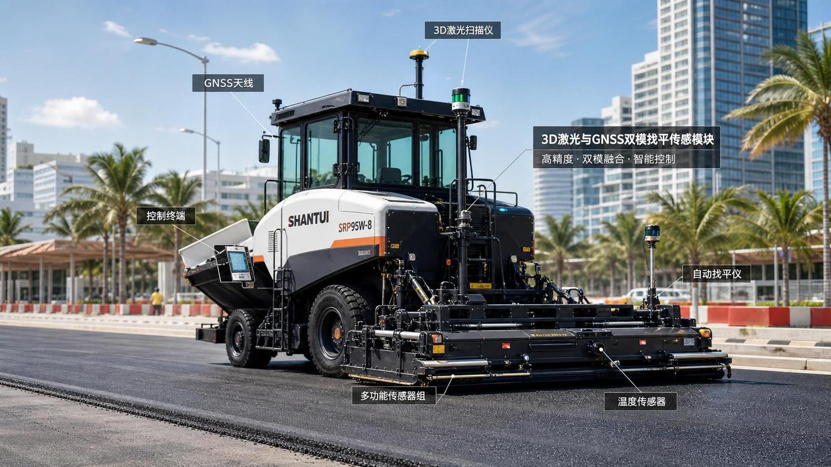 ASEAN Rule Requires 3D Leveling Checks on Wheeled Pavers