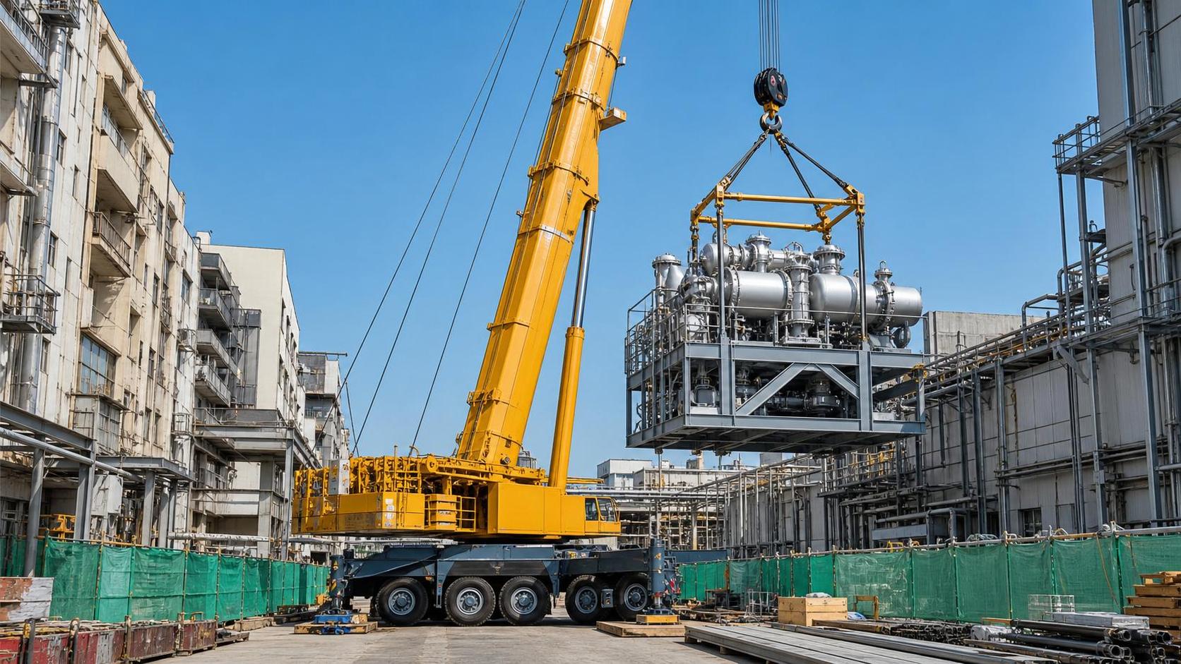 How to Choose Lifting Solutions for Confined Sites and Heavy Loads