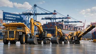 China Heavy Machinery Exports Rise 29.39% in Jan–Feb