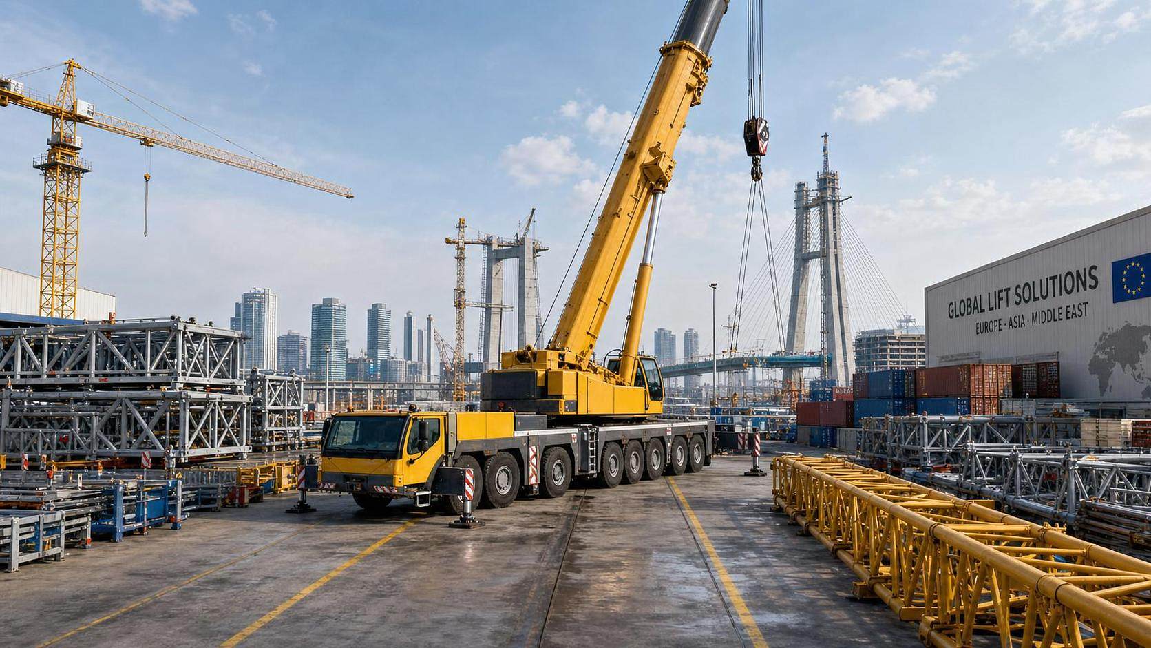Construction Lifting Europe: What Buyers Should Check on Standards and Supplier Access