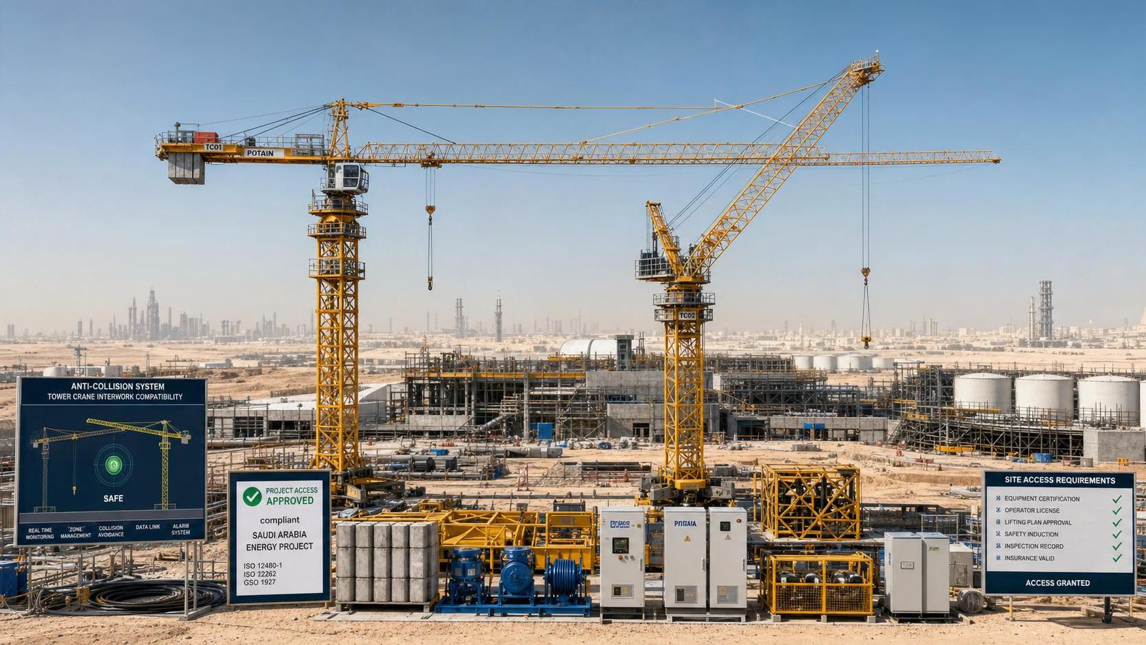 Aramco Tightens Crane Interoperability Rule