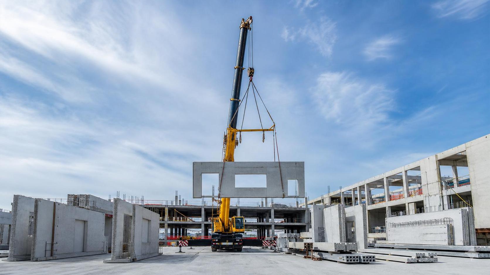 How to Choose Construction Lifting Equipment for Precast Walls, Beams, and Slabs