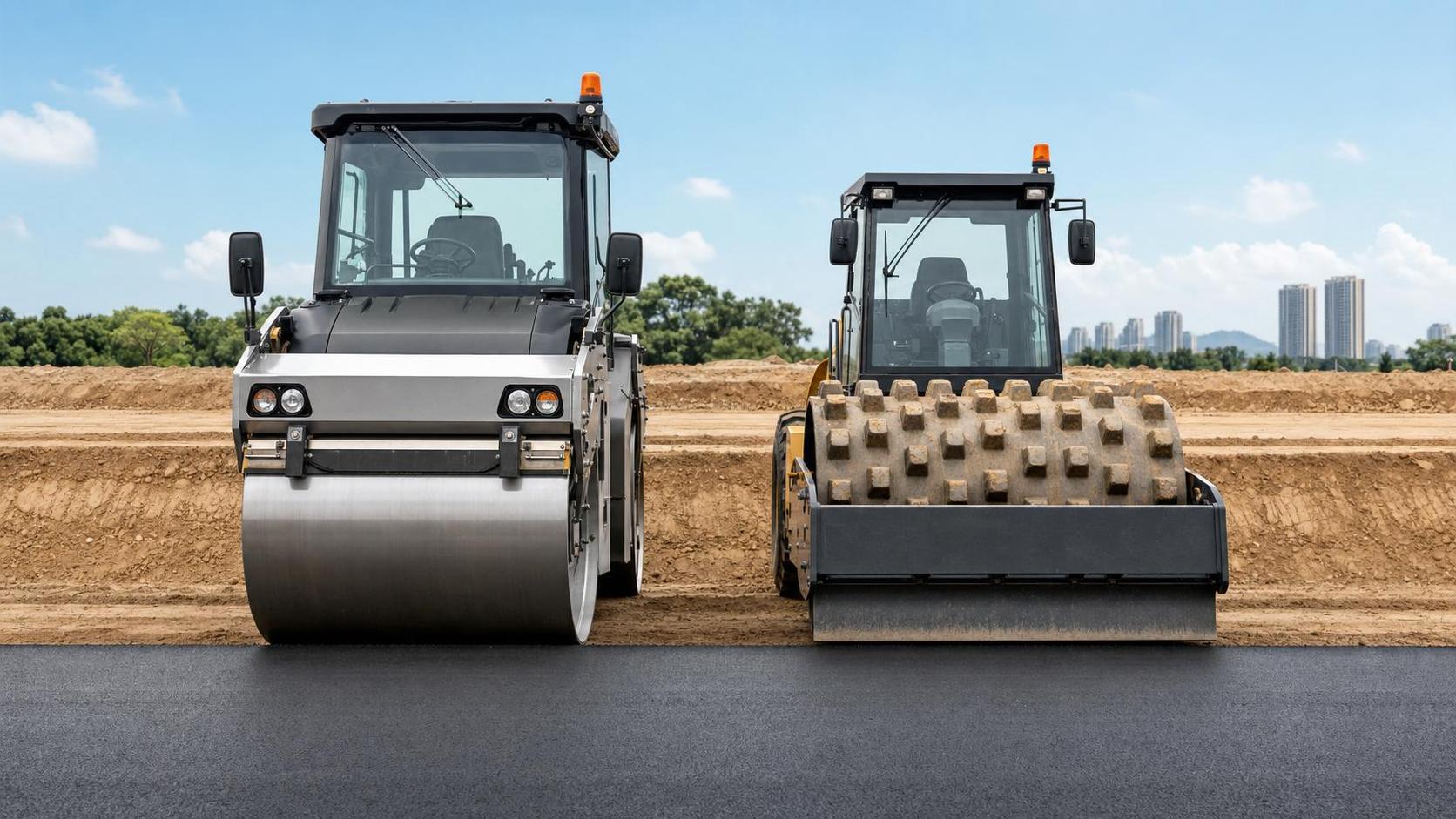 How to Choose Road Compaction Equipment for Asphalt vs Soil Jobs