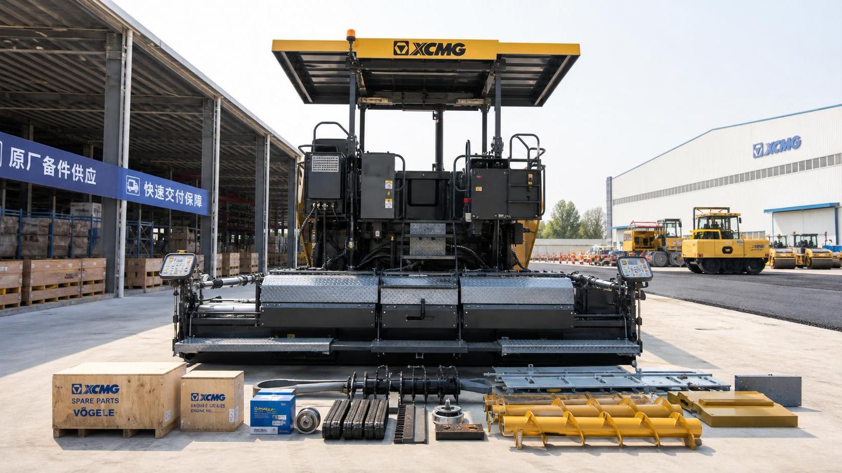 Tracked Asphalt Paver Suppliers: How to Compare Support, Lead Times, and Parts Availability