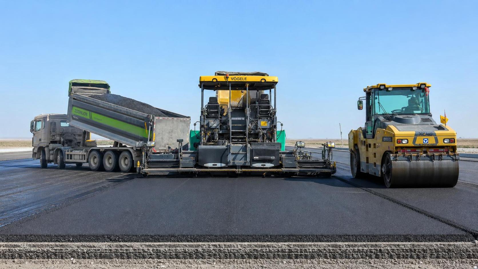 How to Choose Road Forming Equipment for Highways Based on Base Layer, Width, and Output