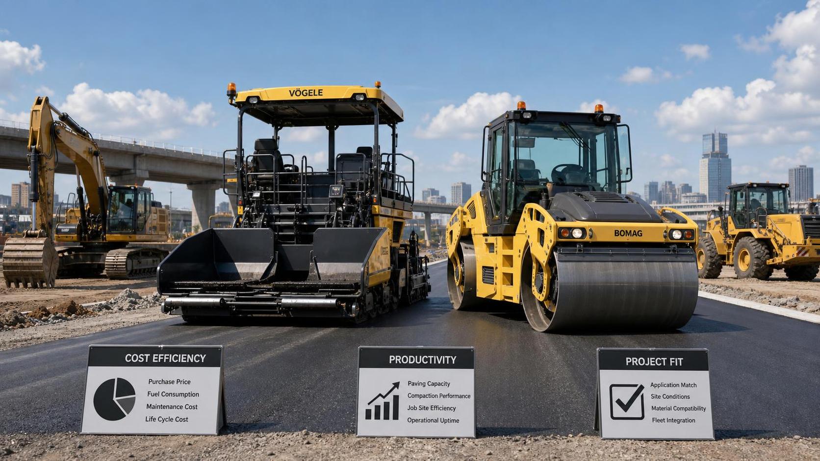 Road Construction Equipment Procurement: How to Compare Cost, Capacity, and Project Fit