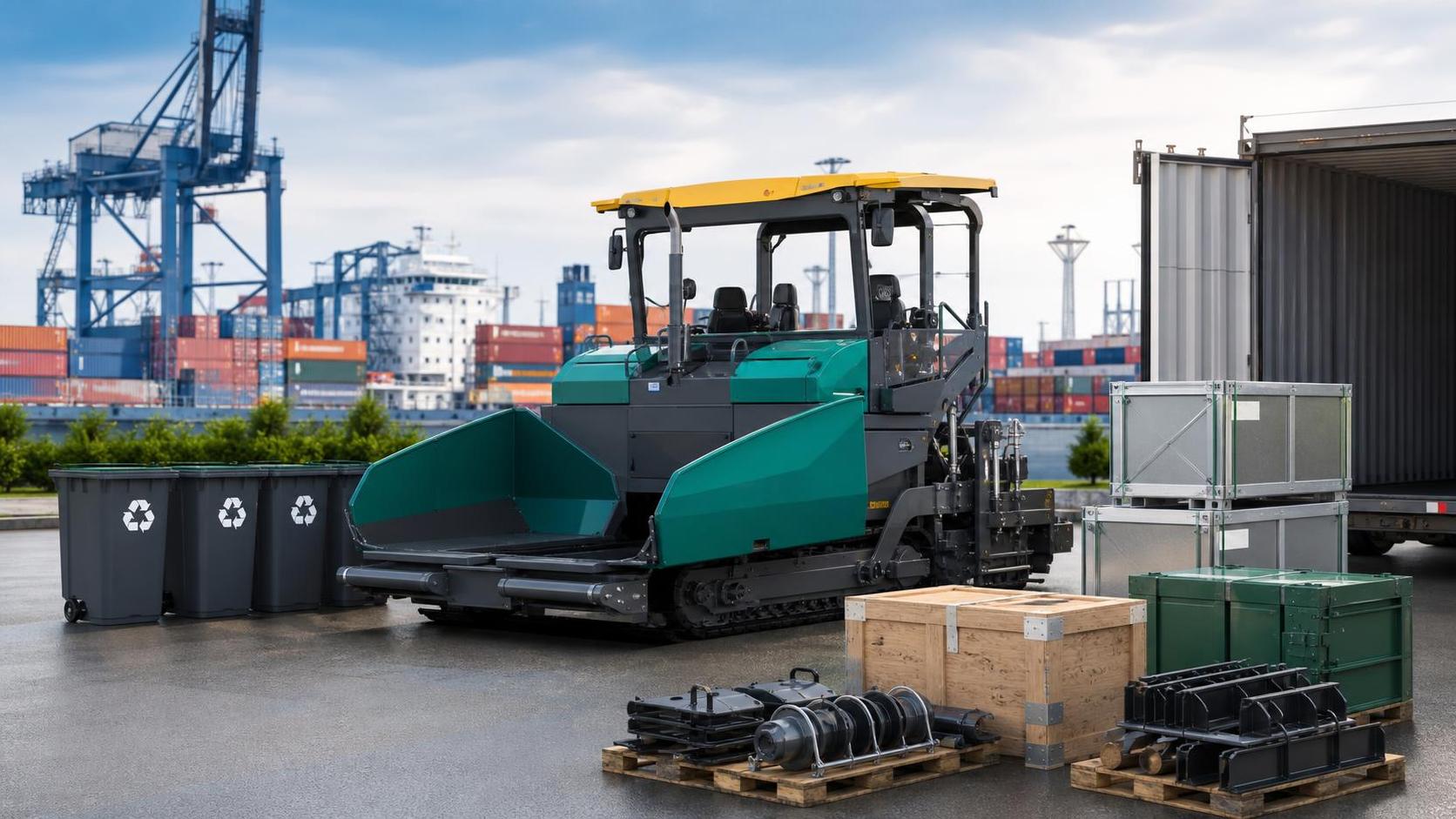 EU EPR Rule Takes Effect for Asphalt Paver Imports