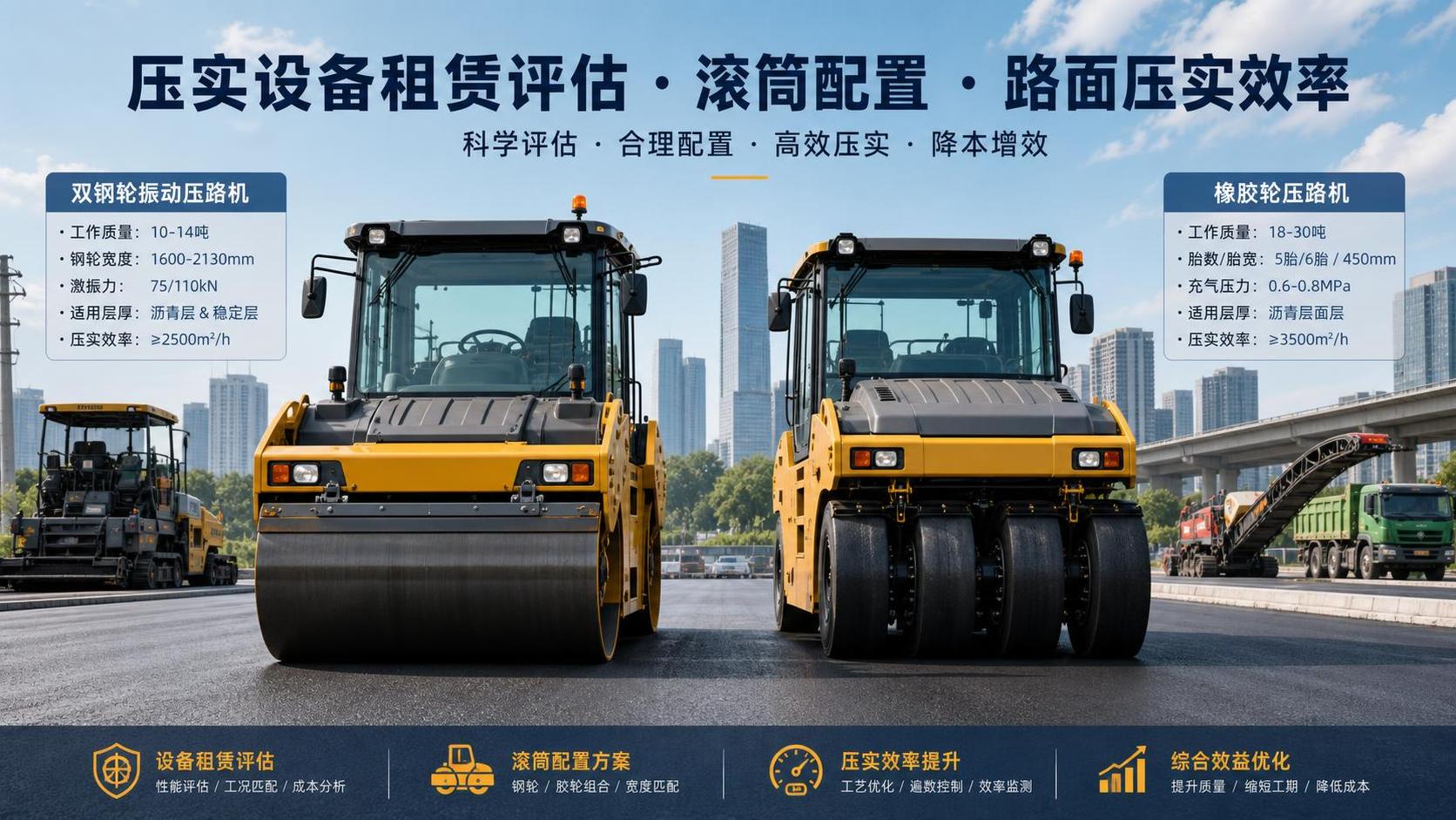 How to Evaluate Road Compaction Equipment Rental Options for Paving Projects?