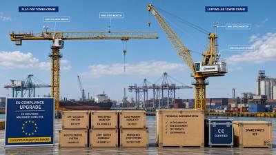 EU EN 13001-3:2026 Takes Effect for Tower Cranes