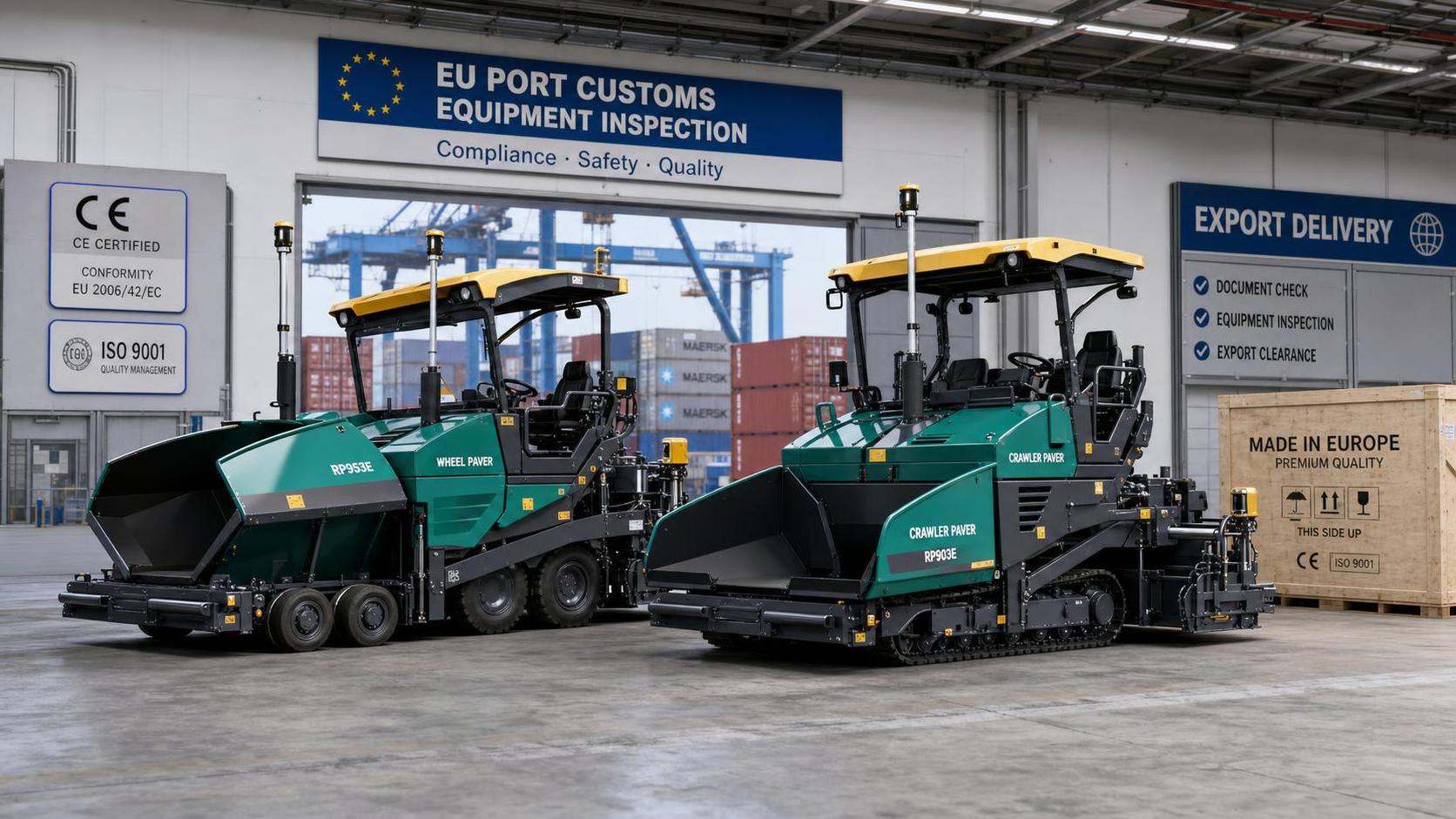 EU Enforces EN 14719:2026 for Imported Asphalt Pavers