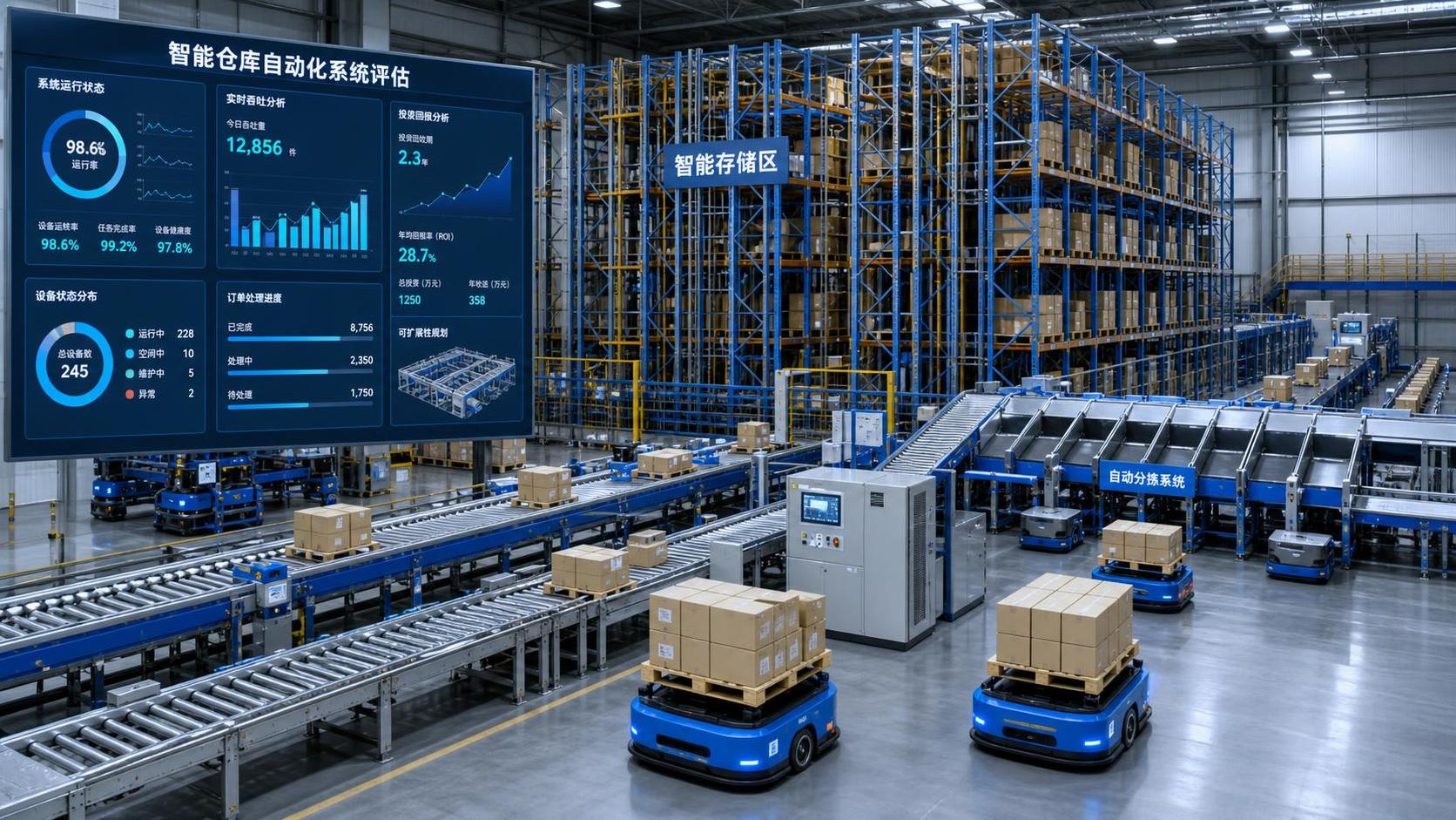 How to Evaluate a Warehouse Automation Systems Manufacturer for Scale and ROI