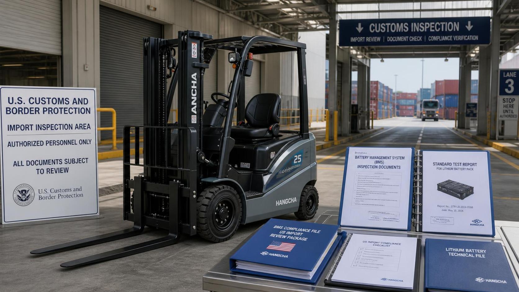 CPSC Bars Entry of Non-UL 1972 Lithium Forklifts